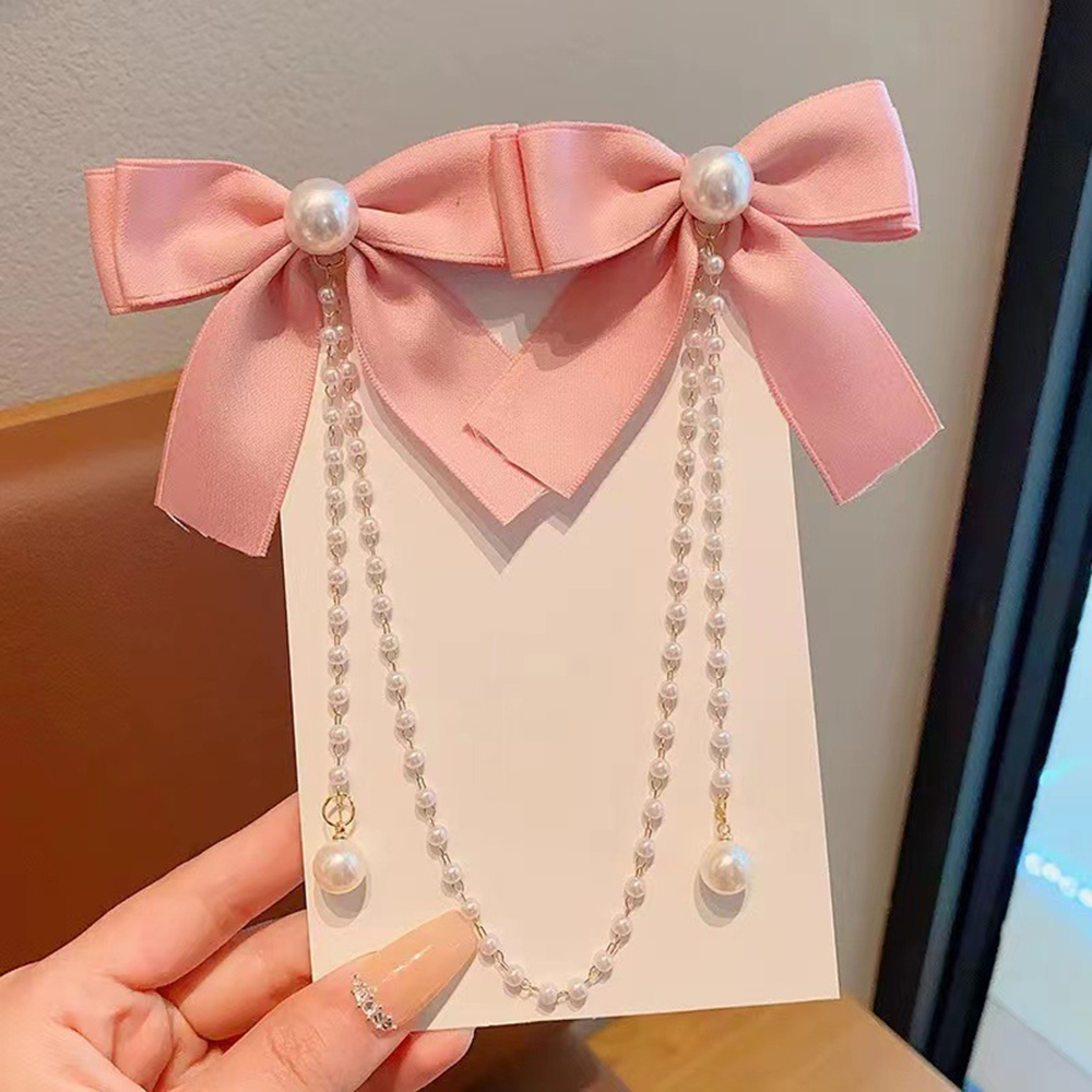 Детская заколка для волос с ба – обзор и цена Pearl Trim Chain