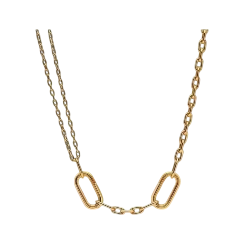 Новый серебряный замок S925 с  – обзор и цена Pearl Trim Chain