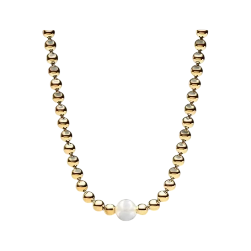 Новый серебряный замок S925 с  – обзор и цена Pearl Trim Chain