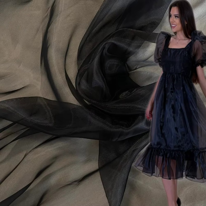 Ткань из органзы Mistlace, 5 я – обзор и цена Crystal Mesh Fabric